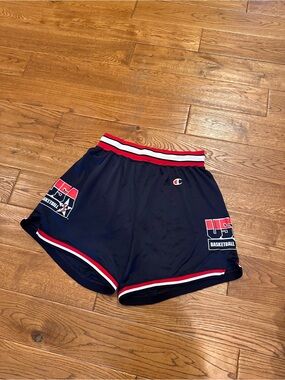 Vintage usa basketball champion brand shorts made in usa